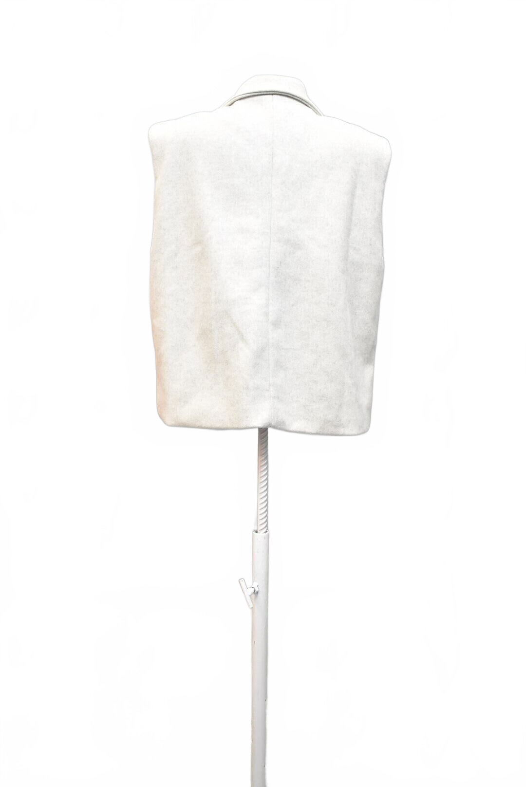 Dámska vesta Reserved, farba sivá, veľkosť L