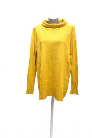 Dámský svetr C&A, barva žlutá, velikost XL