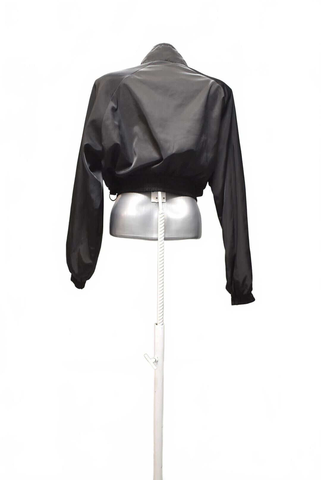 Dámska bunda Bershka, farba čierna, veľkosť S