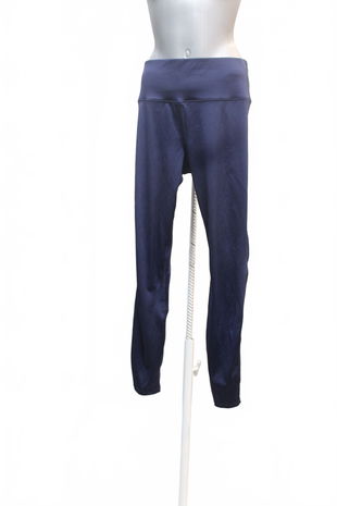 Dámske nohavice Reebok, farba modrá, veľkosť L