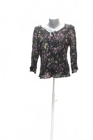 Dámske tričko Marks & Spencer bez potlače, farba kvetovaná, veľkosť 42