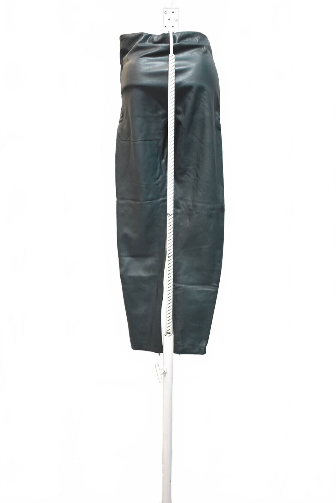 Dámske nohavice Pull&Bear, farba zelená, veľkosť M