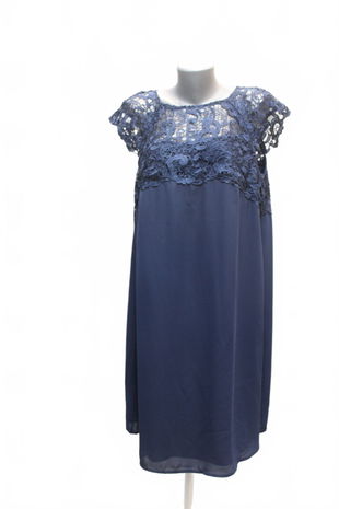 Dámské šaty Bpc Selection, barva modrá, velikost 2XL