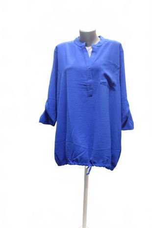 Dámska blúzka Metrofive, farba modrá, veľkosť M