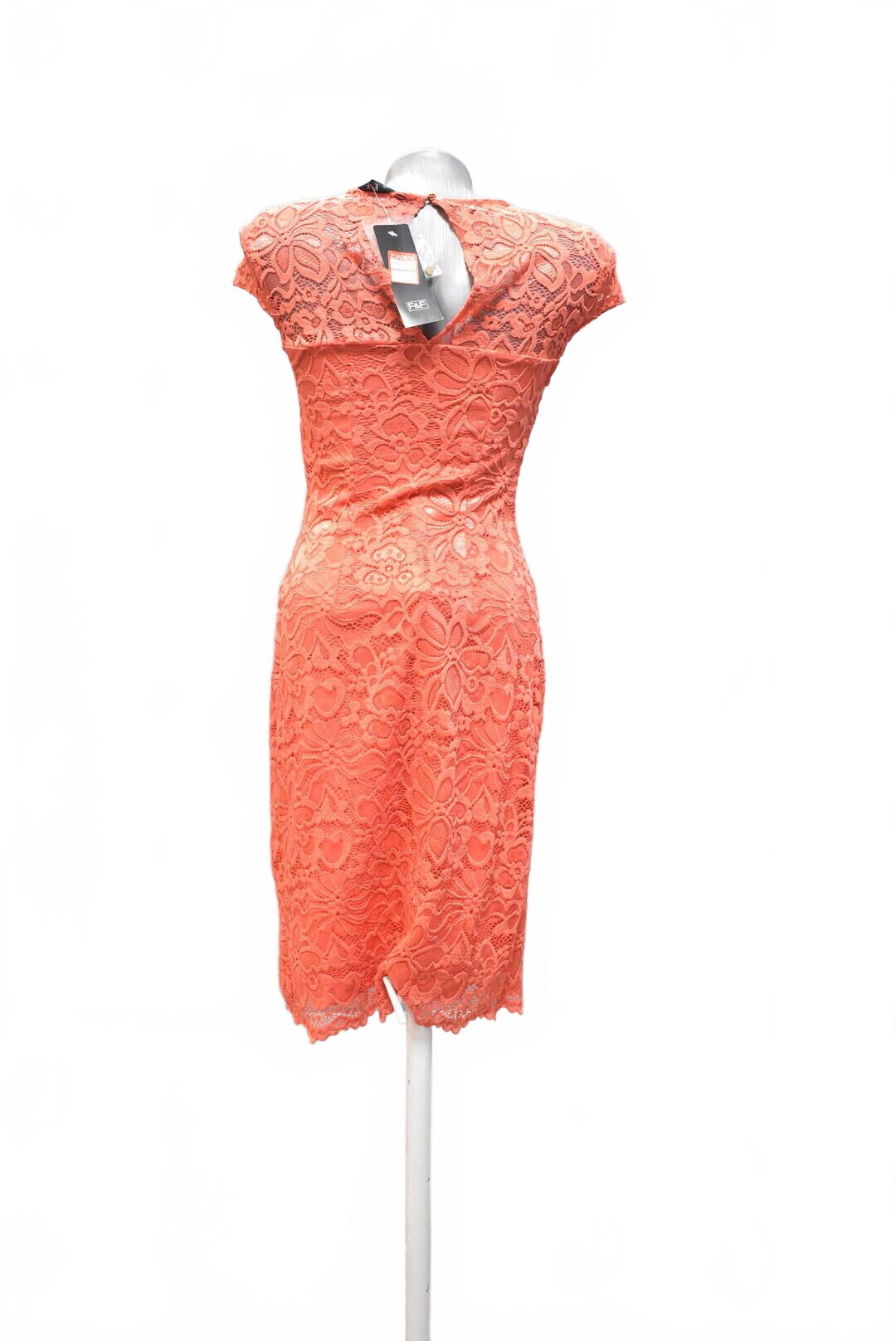 Dámske šaty F&F, farba červená, veľkosť 34