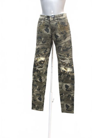 Dámské kalhoty Genesis, barva vzorovaná, velikost S