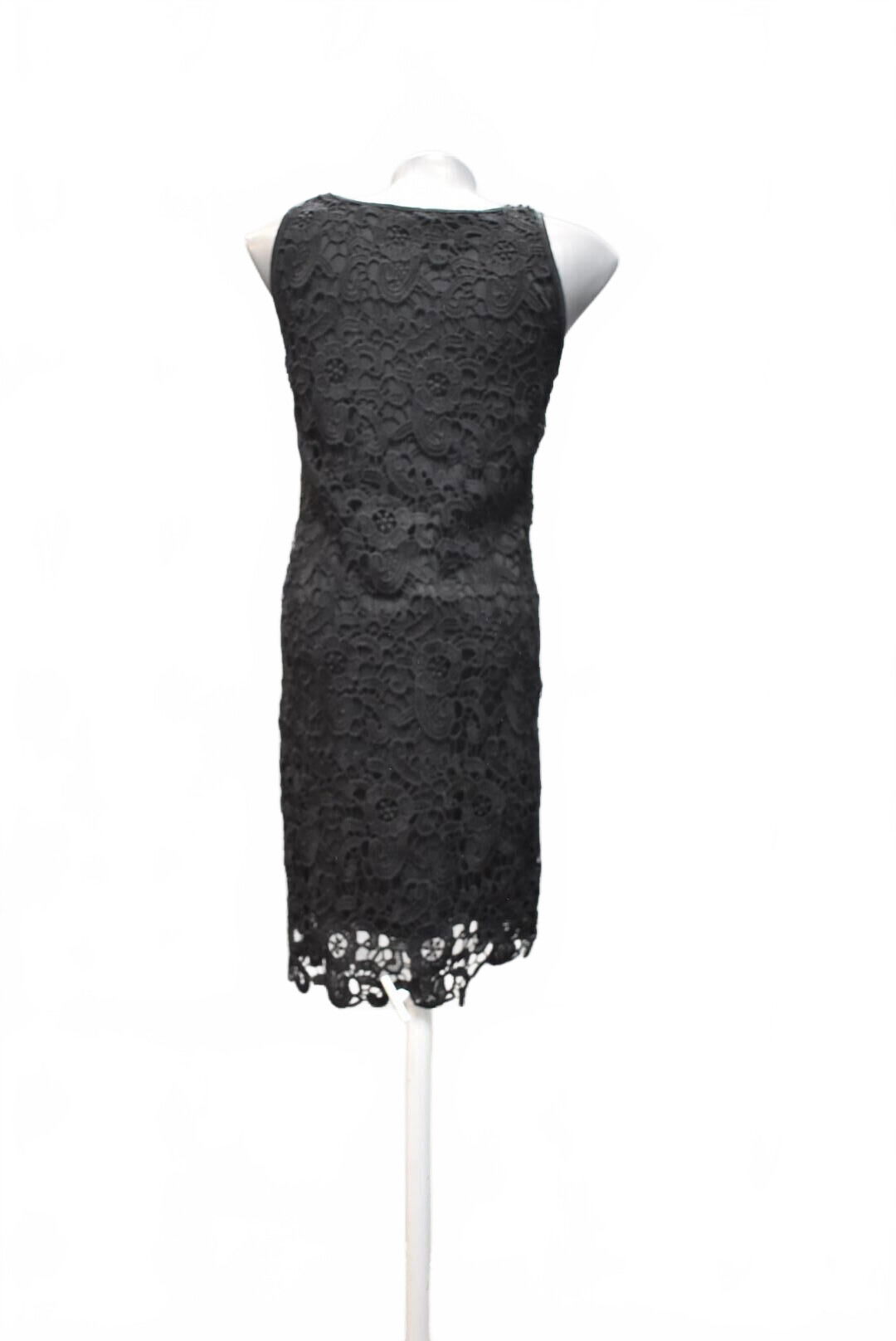 Dámske šaty Janina, farba čierna, veľkosť 36