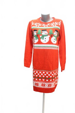 Dámske šaty Esmara, farba červená, veľkosť 40