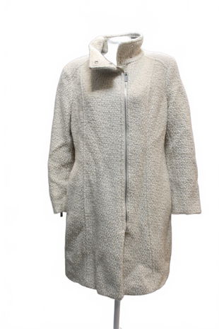 Dámský kabát H&M, barva béžová, velikost 46