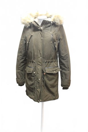 Dámska zimná bunda Pimkie, farba khaki, veľkosť S