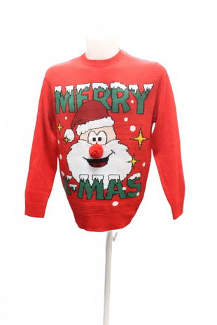 Pánský svetr Fsbn, barva červená, velikost XS