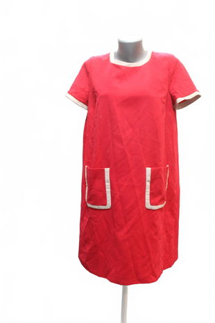 Dámske šaty Genesis, farba červená, veľkosť 42