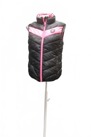 Dívčí vesta Sam 73, barva černá, velikost 164