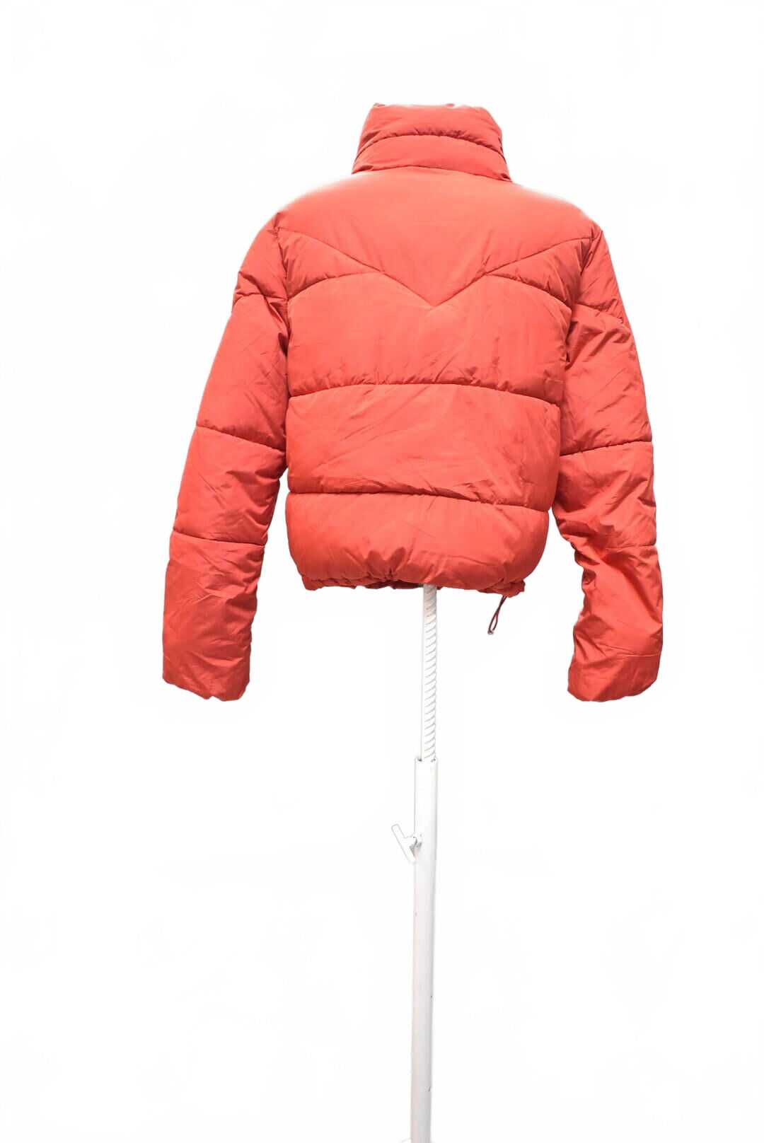 Dámska bunda Bershka, farba červená, veľkosť S