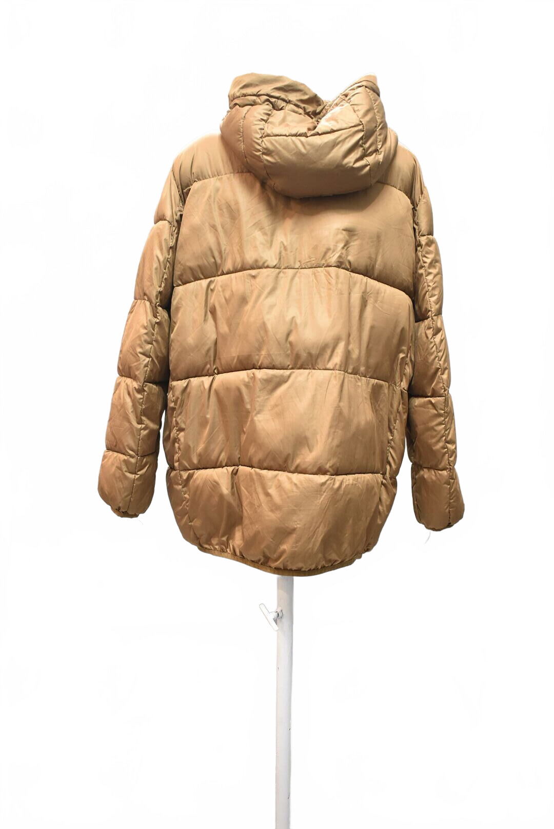 Dámska zimná bunda H&M, farba hnedá, veľkosť XS