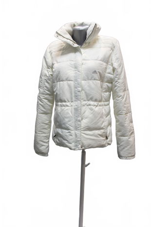 Dámska zimná bunda Adidas, farba biela, veľkosť 40