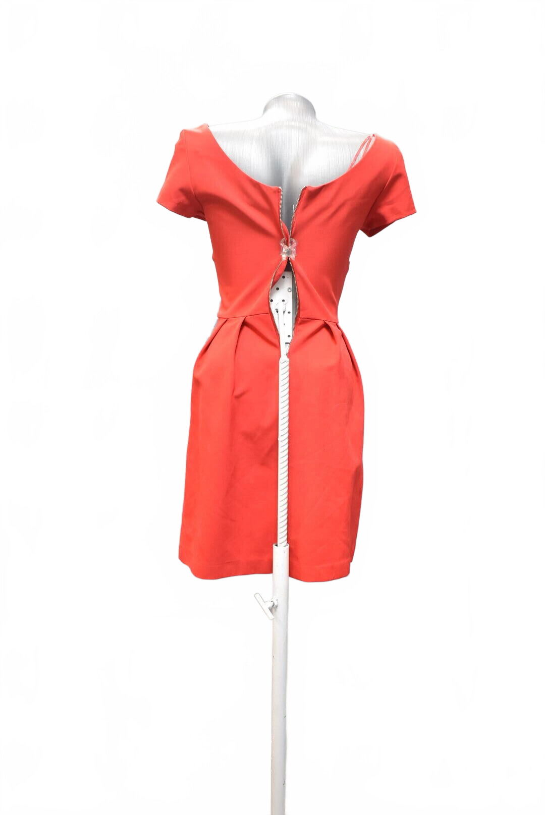 Dámske šaty Mango, farba červená, veľkosť XS