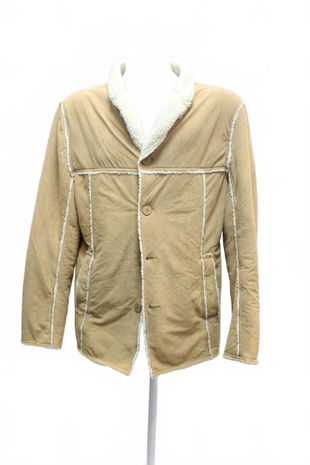 Pánský kabát Genesis, barva hnědá, velikost L