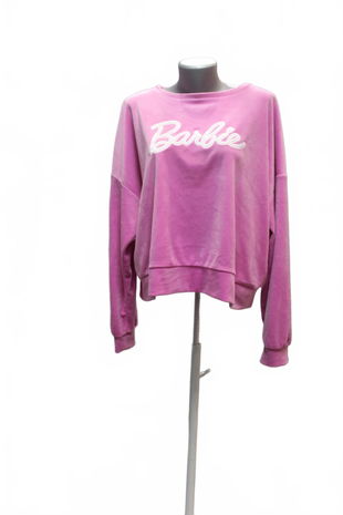 Dámská mikina Genesis bez potisku, barva růžová, velikost 2XL