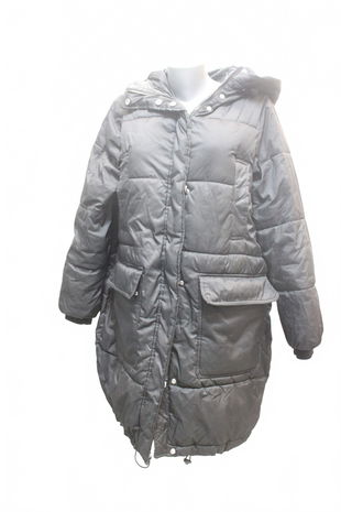 Dámska zimná bunda H&M, farba čierna, veľkosť M