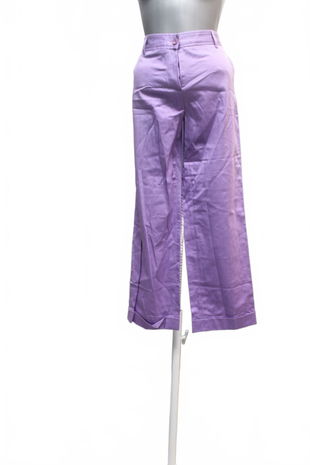 Dámske nohavice Koton, farba fialová, veľkosť 38