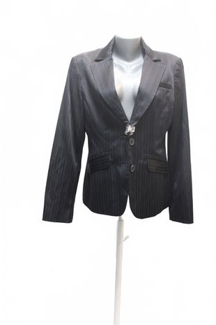Dámske sako Mango, farba pruhovaná, veľkosť 44