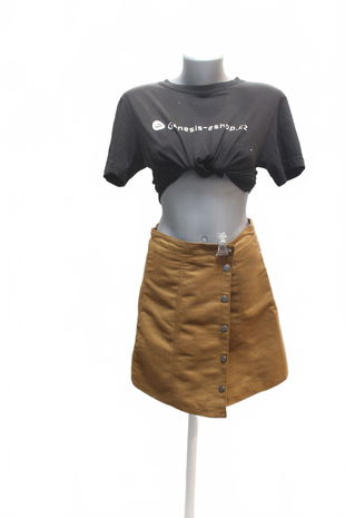 Dámska sukňa Vero Moda, farba hnedá, veľkosť M