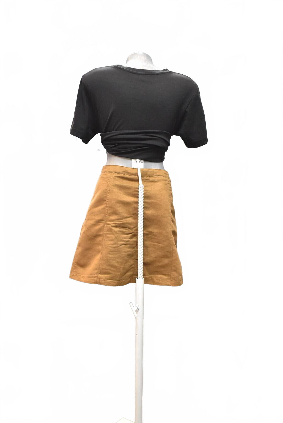 Dámska sukňa Vero Moda, farba hnedá, veľkosť M