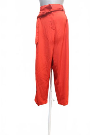 Dámské kalhoty Primark, barva červená, velikost 48