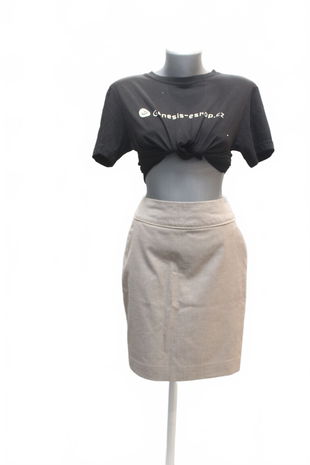 Dámska sukňa H&M, farba sivá, veľkosť 36