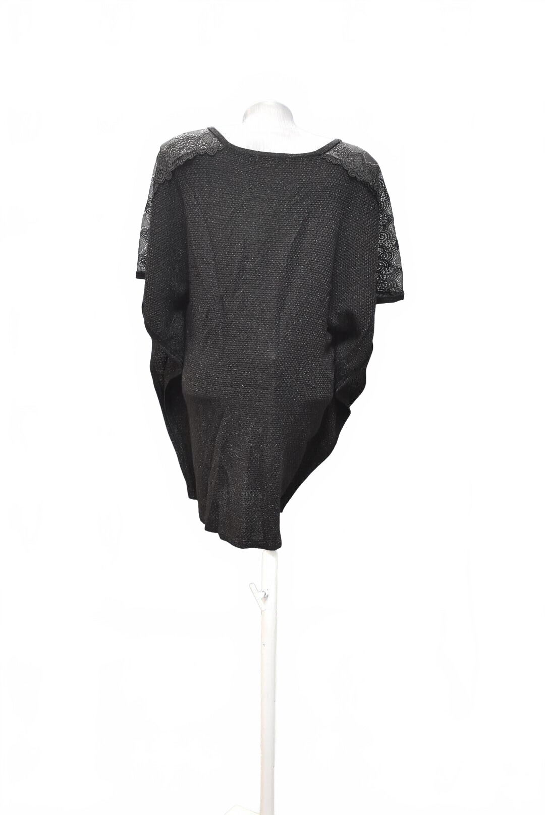 Dámské tričko Camaieu bez potisku, barva černá, velikost XL