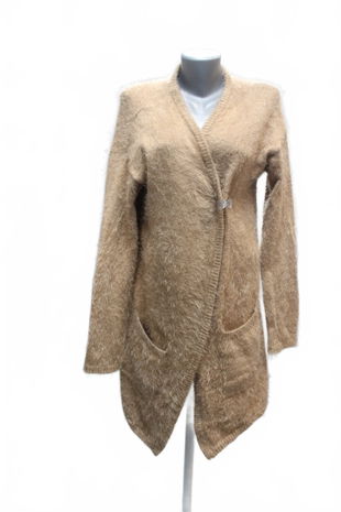 Dámský kardigan Esmara, barva hnědá, velikost XL