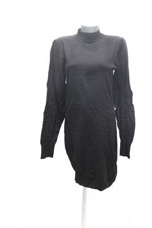 Dámske šaty Amisu, farba čierna, veľkosť 42