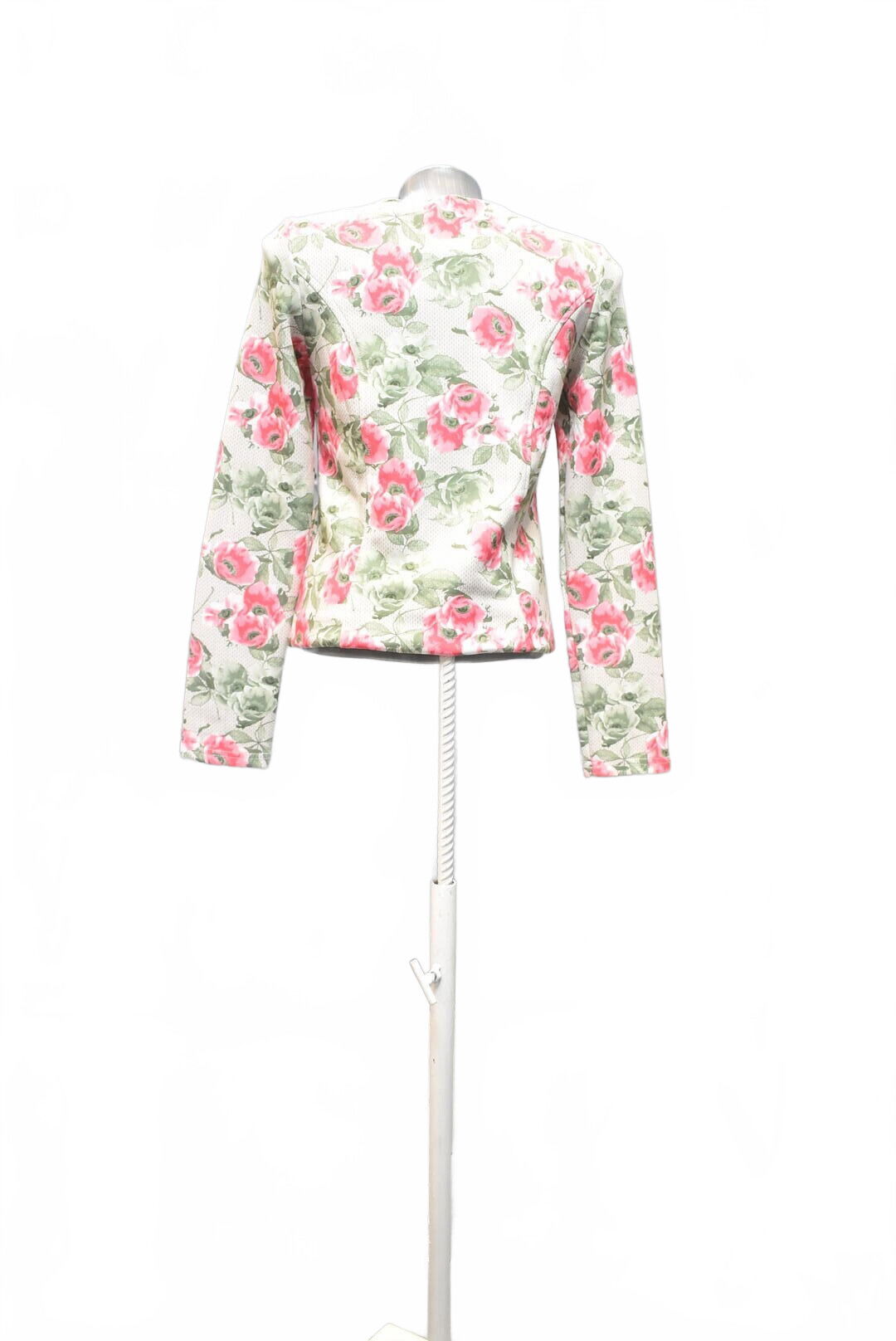 Dievčenská mikina Genesis bez potlače, farba kvetovaná, veľkosť 164