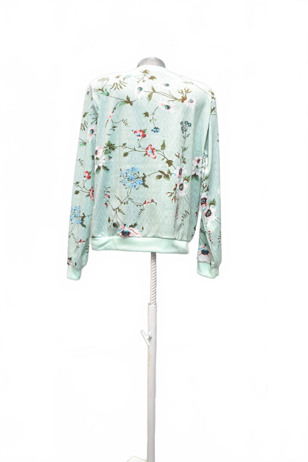 Dámská mikina Genesis bez potisku, barva květovaná, velikost 2XL