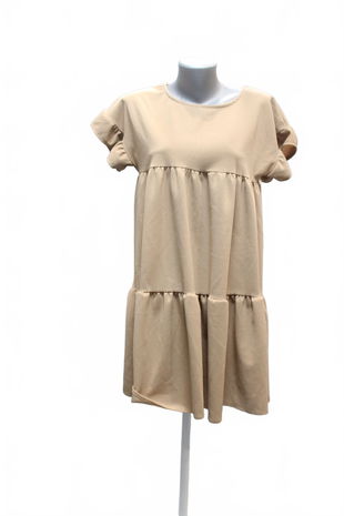 Dámske šaty New Collection, farba hnedá, veľkosť M