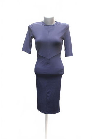 Dámske šaty H&M, farba modrá, veľkosť S