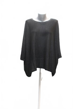 Dámské tričko Camaieu bez potisku, barva černá, velikost XL