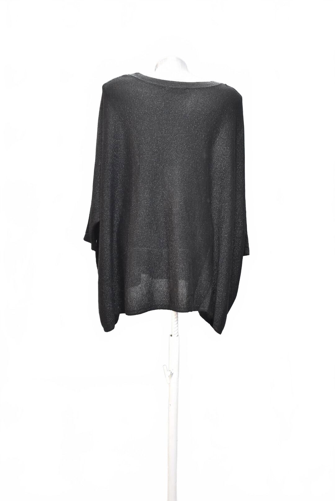 Dámské tričko Camaieu bez potisku, barva černá, velikost XL