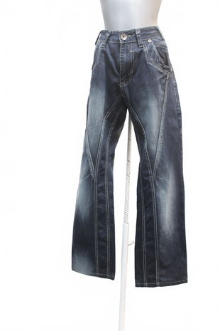 Pánské kalhoty Genesis, barva denim, velikost L