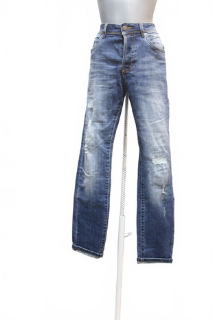 Pánské kalhoty Jean Pascale, barva denim, velikost S