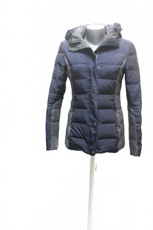 Dámska zimná bunda Promod, farba modrá, veľkosť 38