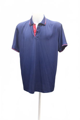 Pánské tričko Genesis bez potisku, barva modrá, velikost 4XL