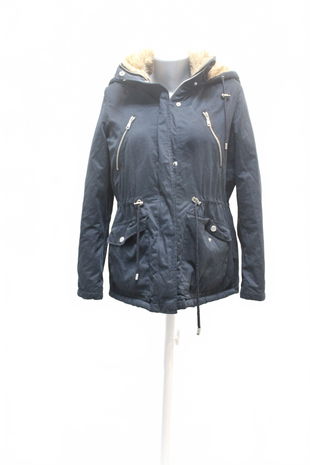 Dámská zimní bunda Cropp, barva modrá, velikost XL