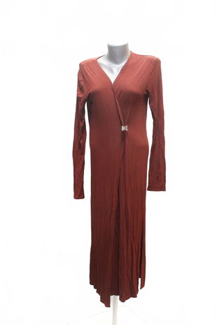 Dámsky kardigan Forever 21, farba hnedá, veľkosť L