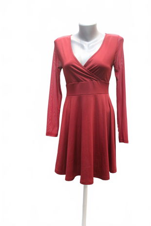 Dámske šaty Shein, farba bordó, veľkosť 38