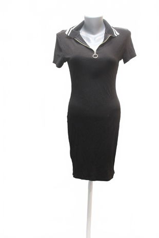 Dámske šaty Fbsister, farba čierna, veľkosť L