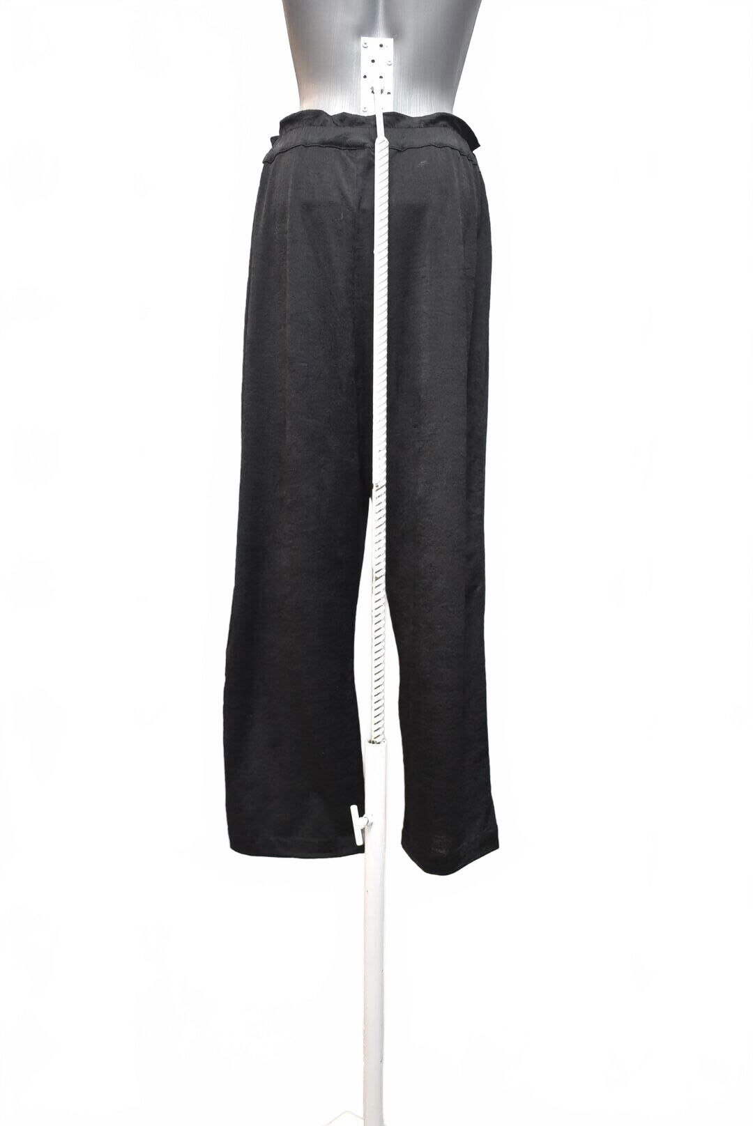 Dámske nohavice Lindex, farba čierna, veľkosť S