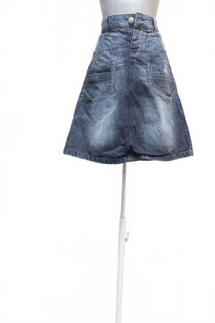 Dámska sukňa C&A, farba denim, veľkosť 38