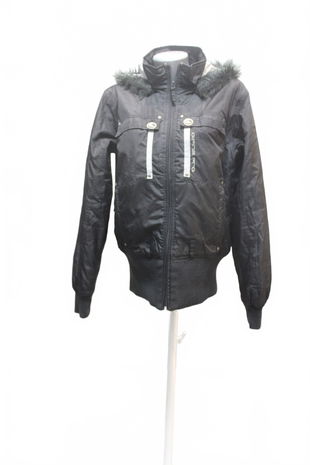 Dámska bunda Alpine Pro, farba čierna, veľkosť M